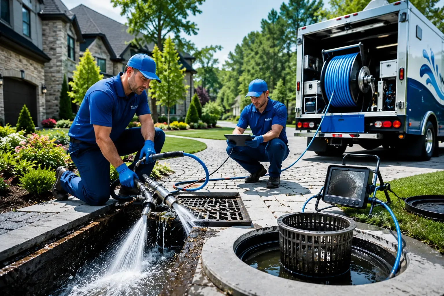 Local outdoor drain cleaning professionals in Bishopville, SC